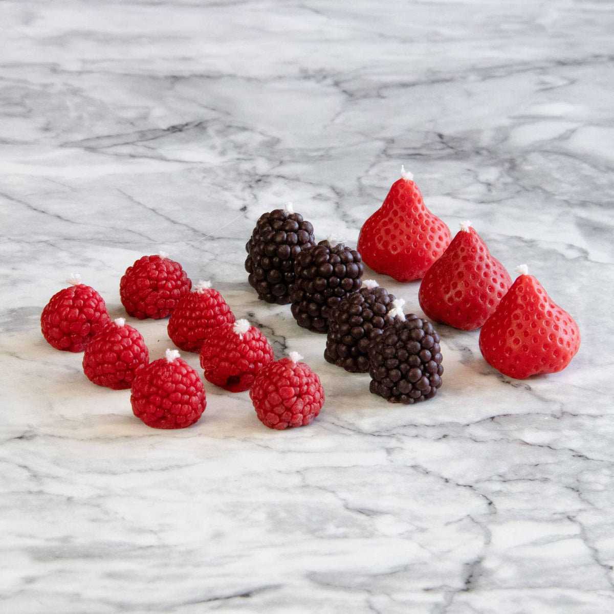 Candleberries – Berry-Shaped Birthday Candles (Set Of 14)