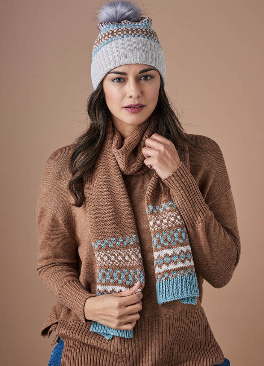 Uimi Beatrix Scarf - Gingerbread