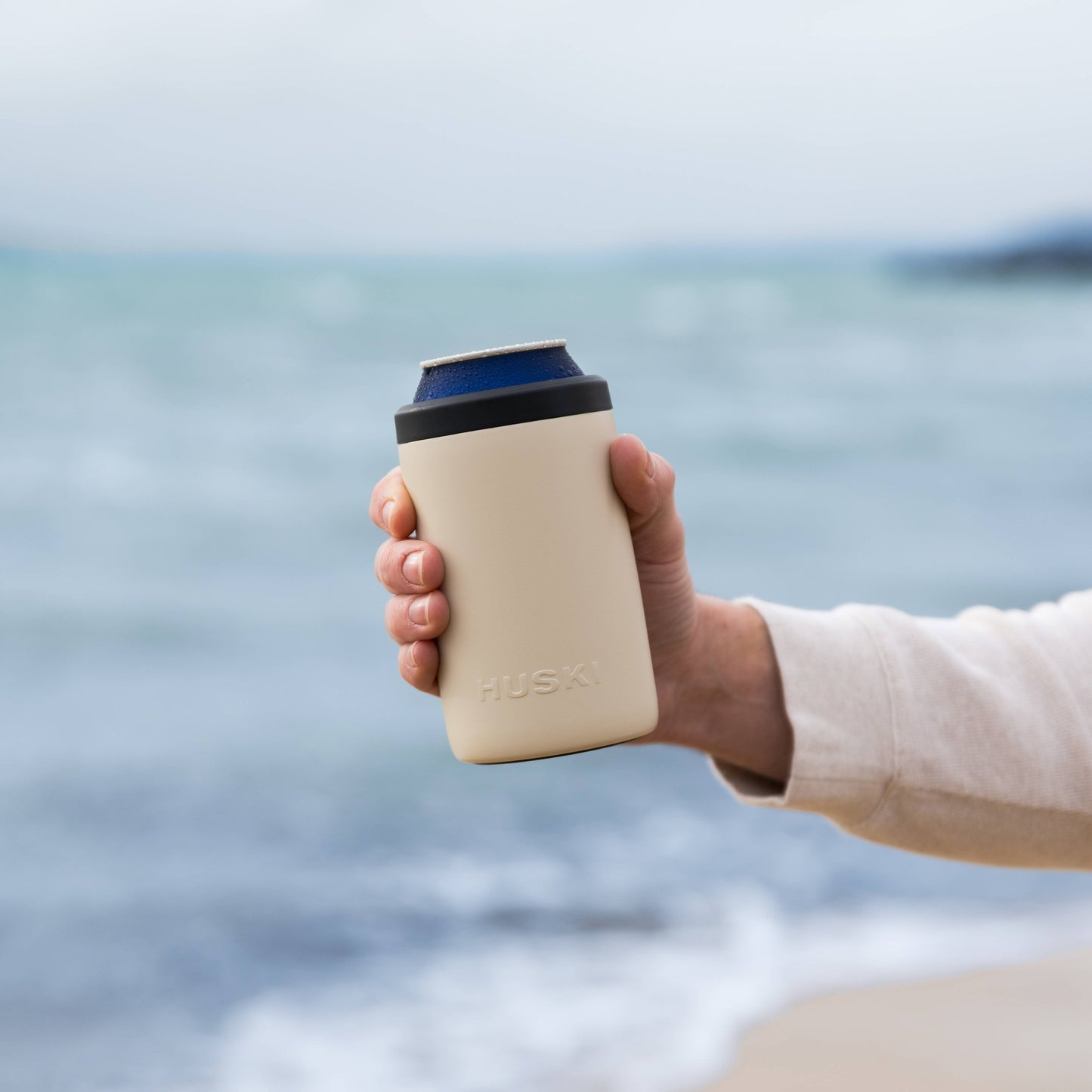 Huski Beer Cooler 2.0 - Sand Beige