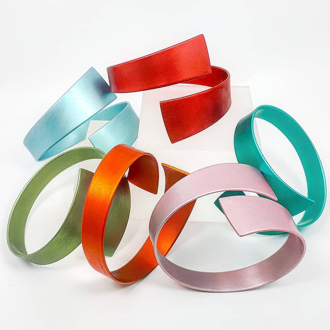 Kalinowski Anodised Wrap Bangle