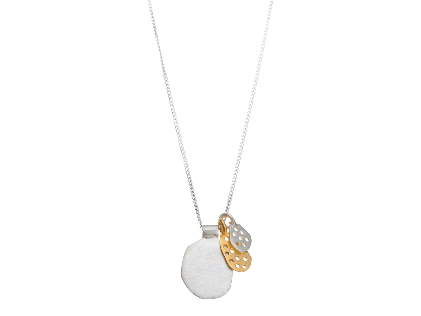 Shabana Jacobson Honeycomb drop necklace