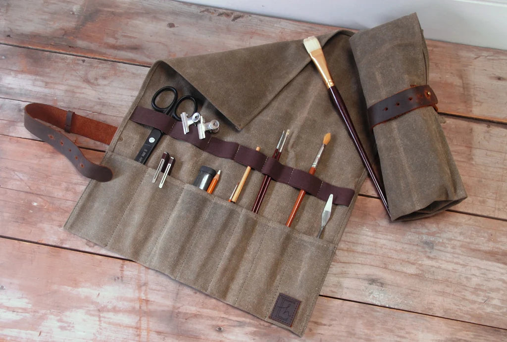 Heaven In Earth Waxed Canvas Utility Roll