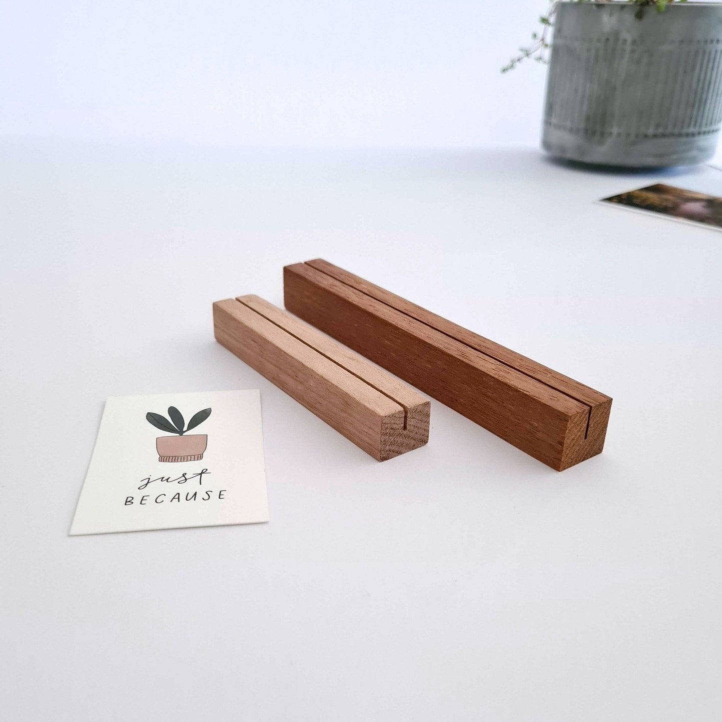 In the Daylight Large Rectangle Timber Photo Stand