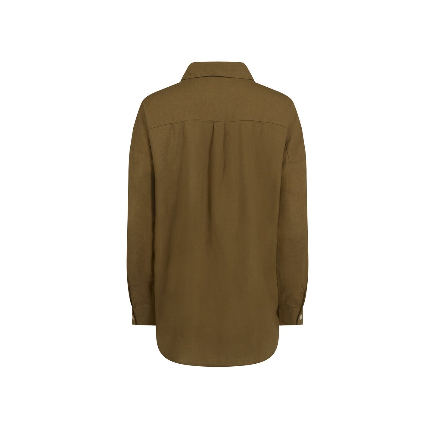 Hemp Clothing Long Sleeve Olive Shirt