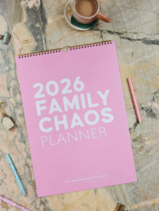 Write To Me 2026 Family Chaos Planner