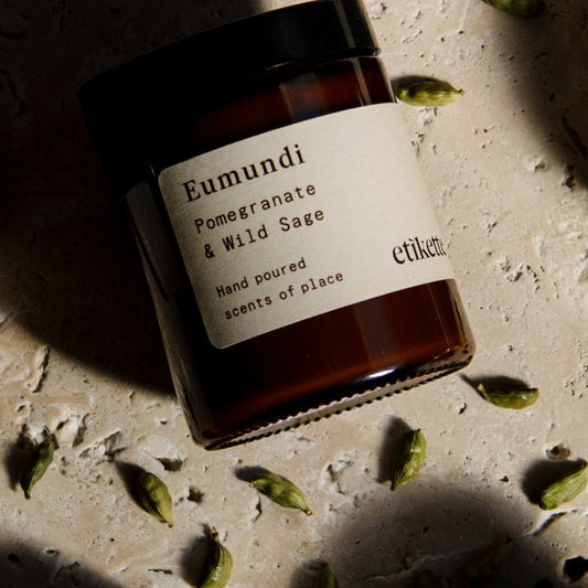 Etikette Candles Eumundi