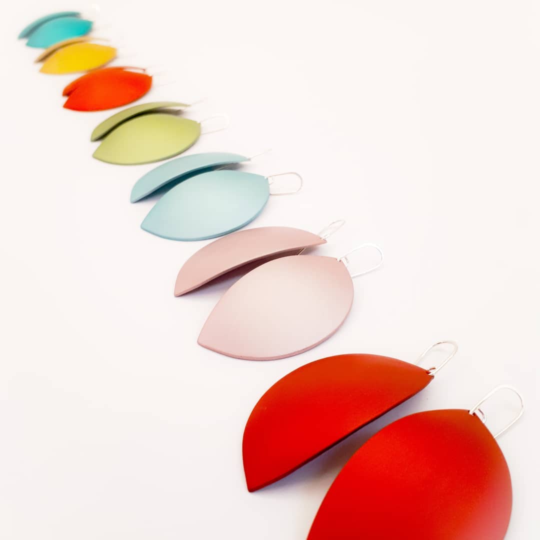 Kalinowski Anodised Symmetry Earrings