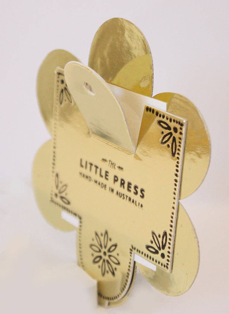 Faux Tin Flower Frame