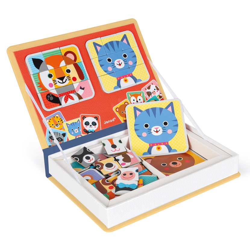 Janod Mix and Match Magnetic Book
