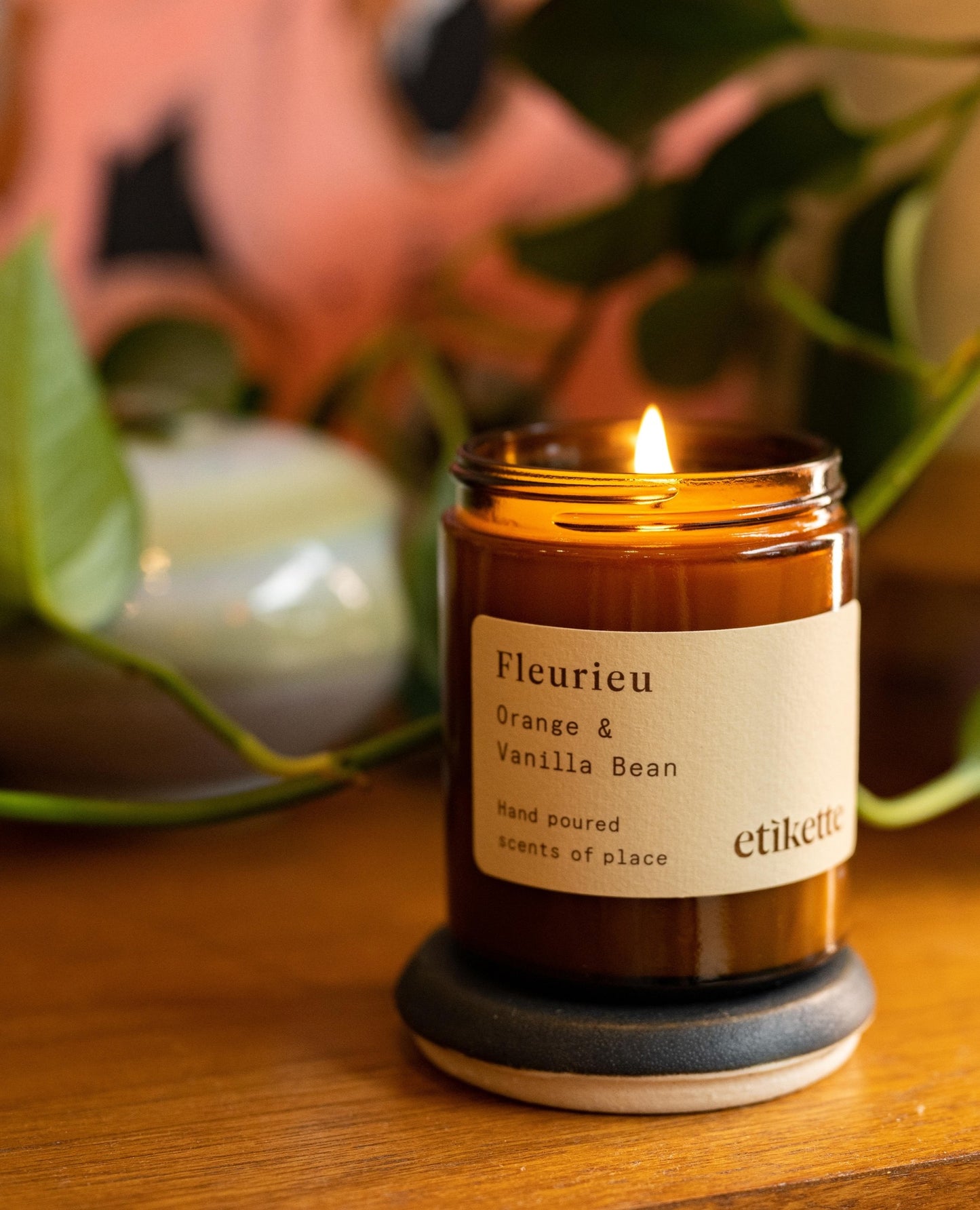 Etikette Candles Fleurieu