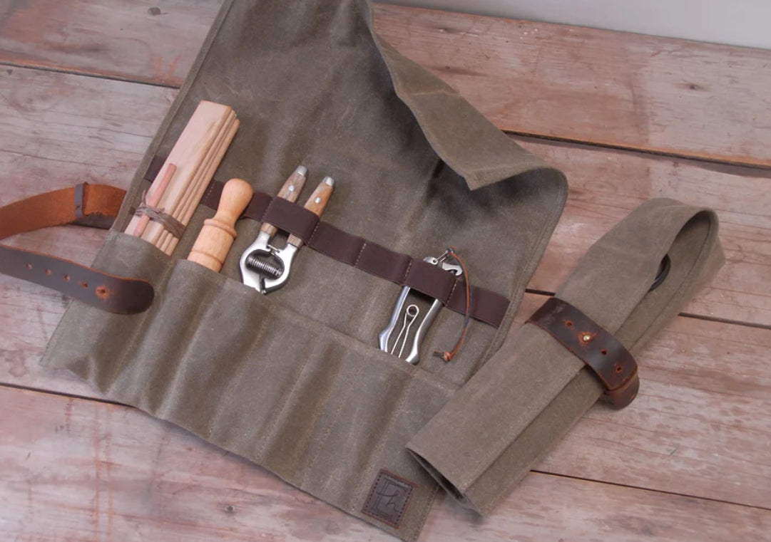 Heaven In Earth Waxed Canvas Utility Roll