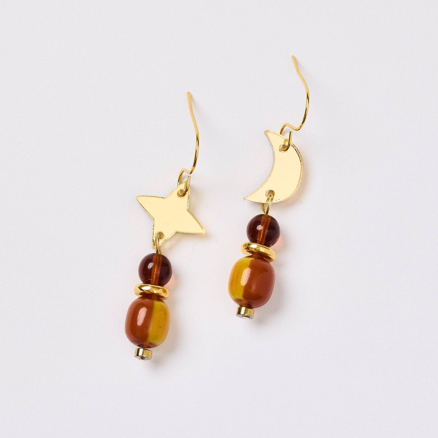Lunar Earrings - Gold