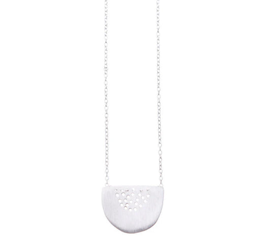 Shabana Jacobson Organic Silver Necklace