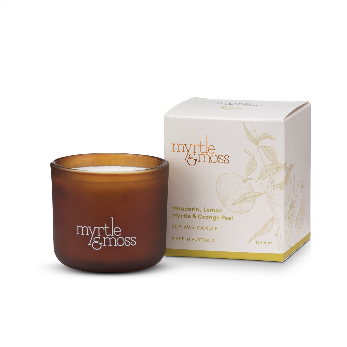 Myrtle and Moss Botanical Mini Candle