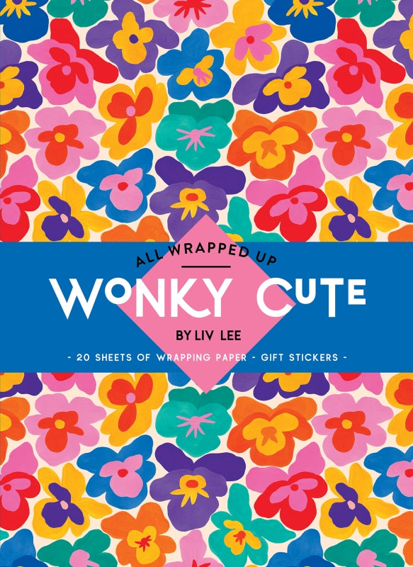 Wonky Cute by Liv Lee - A Wrapping Paper Book