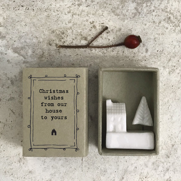 East of India Christmas Matchbox Memento