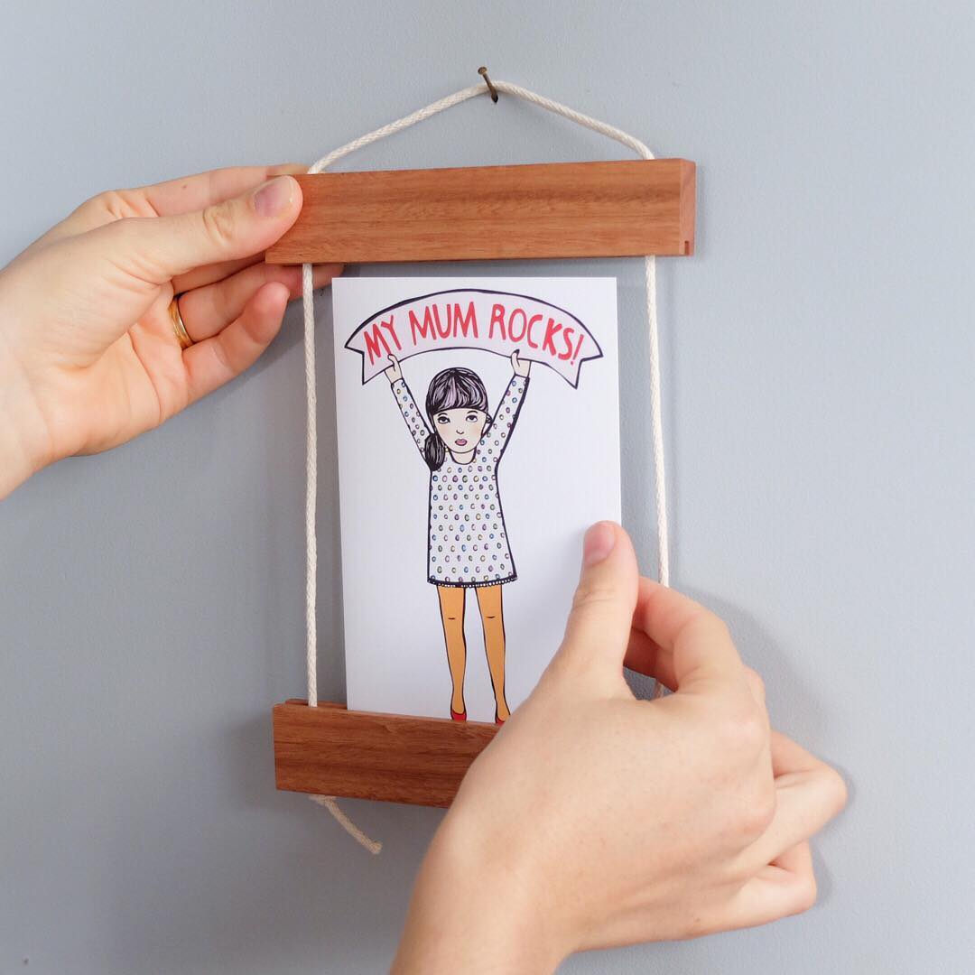 Corner Block Studio Card Frame