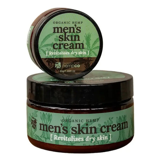 Organic Hemp Men's Moisturiser: 50g