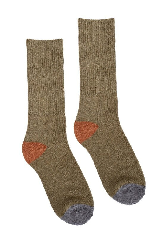 Hemp Clothing Australia Crew Socks - Green