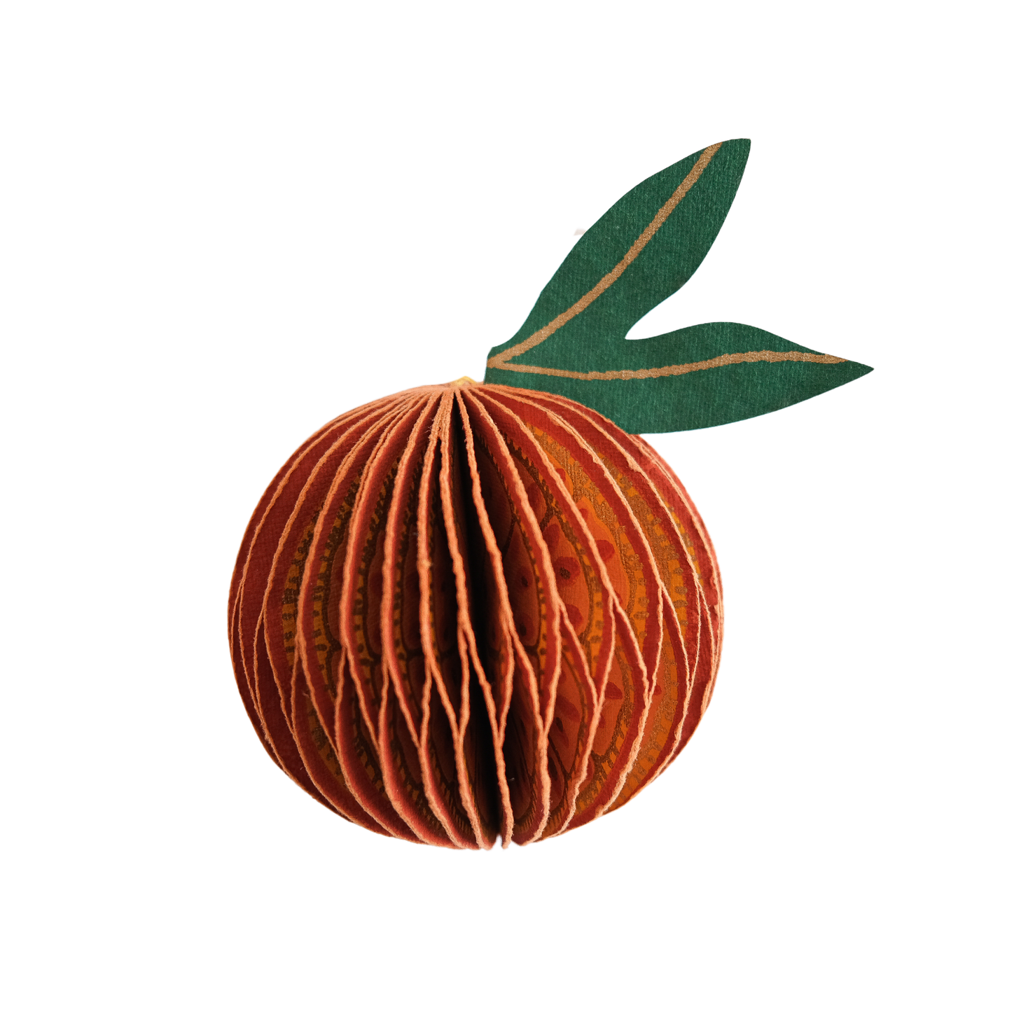 East End Press Orange Ornament