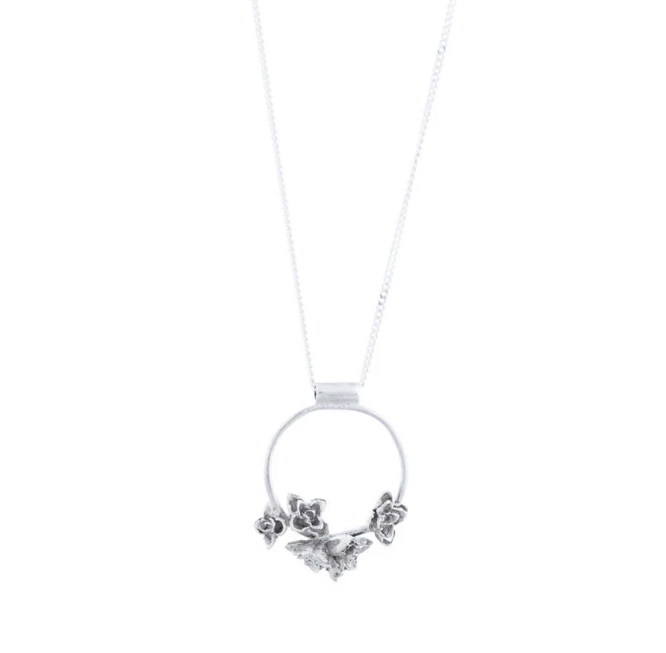 Shabana Jacobson Flower Necklace