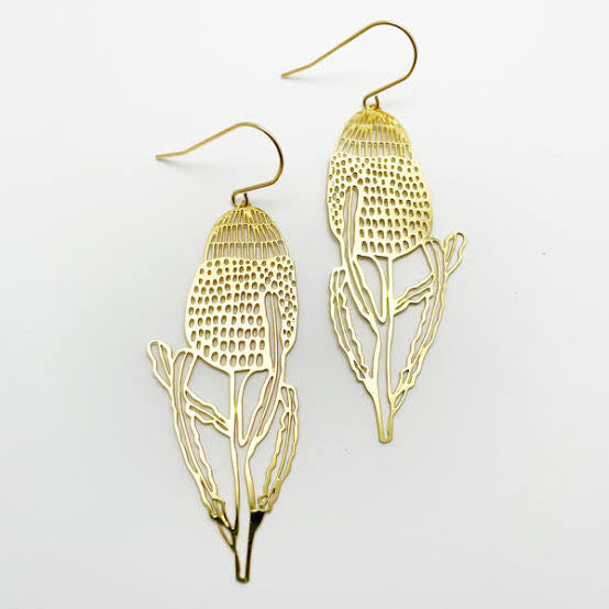 Denz Banksia earrings