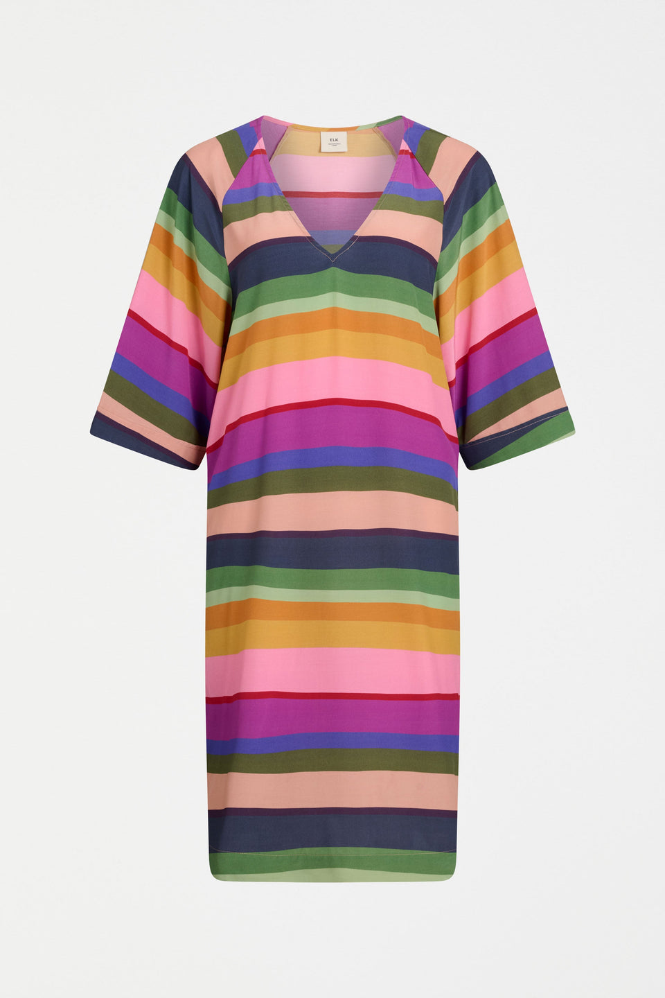 Elk Foljer Dress - Lysbro print