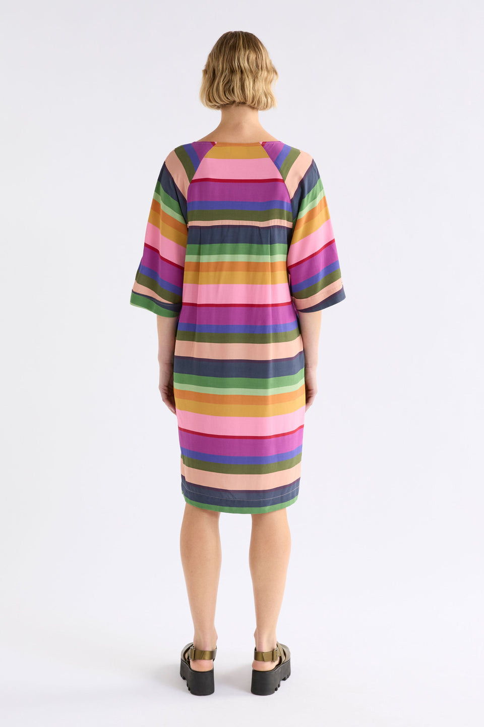 Elk Foljer Dress - Lysbro print