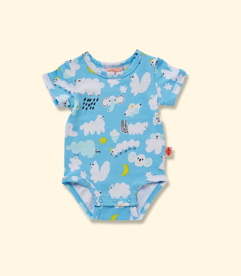 Halcyon Nights I Spy in the Sky Short Sleeve Bodysuit