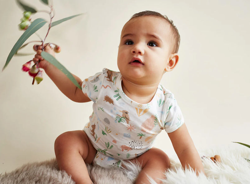 Halcyon Nights Outback Dreamers Short Sleeve Bodysuit