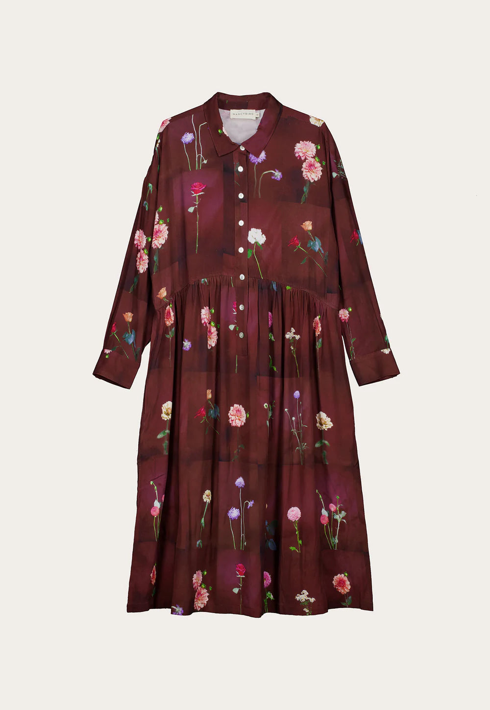Nancybird Alla Dress - Bloom Tile