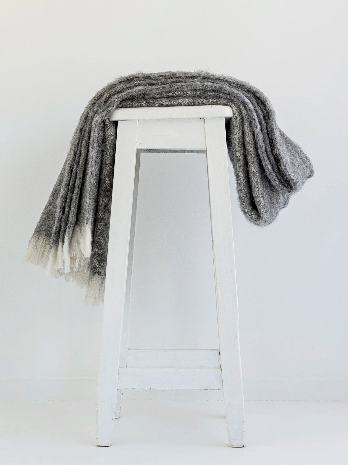 Masterweave Windermere Alpaca Blanket - Granite