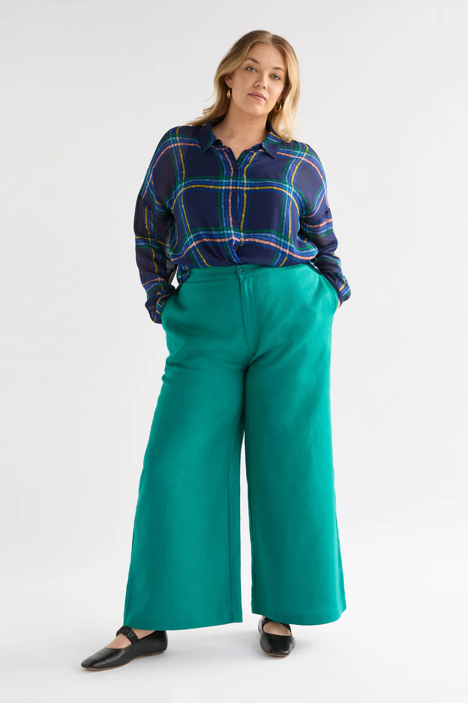 Elk Anneli Pant - Teal