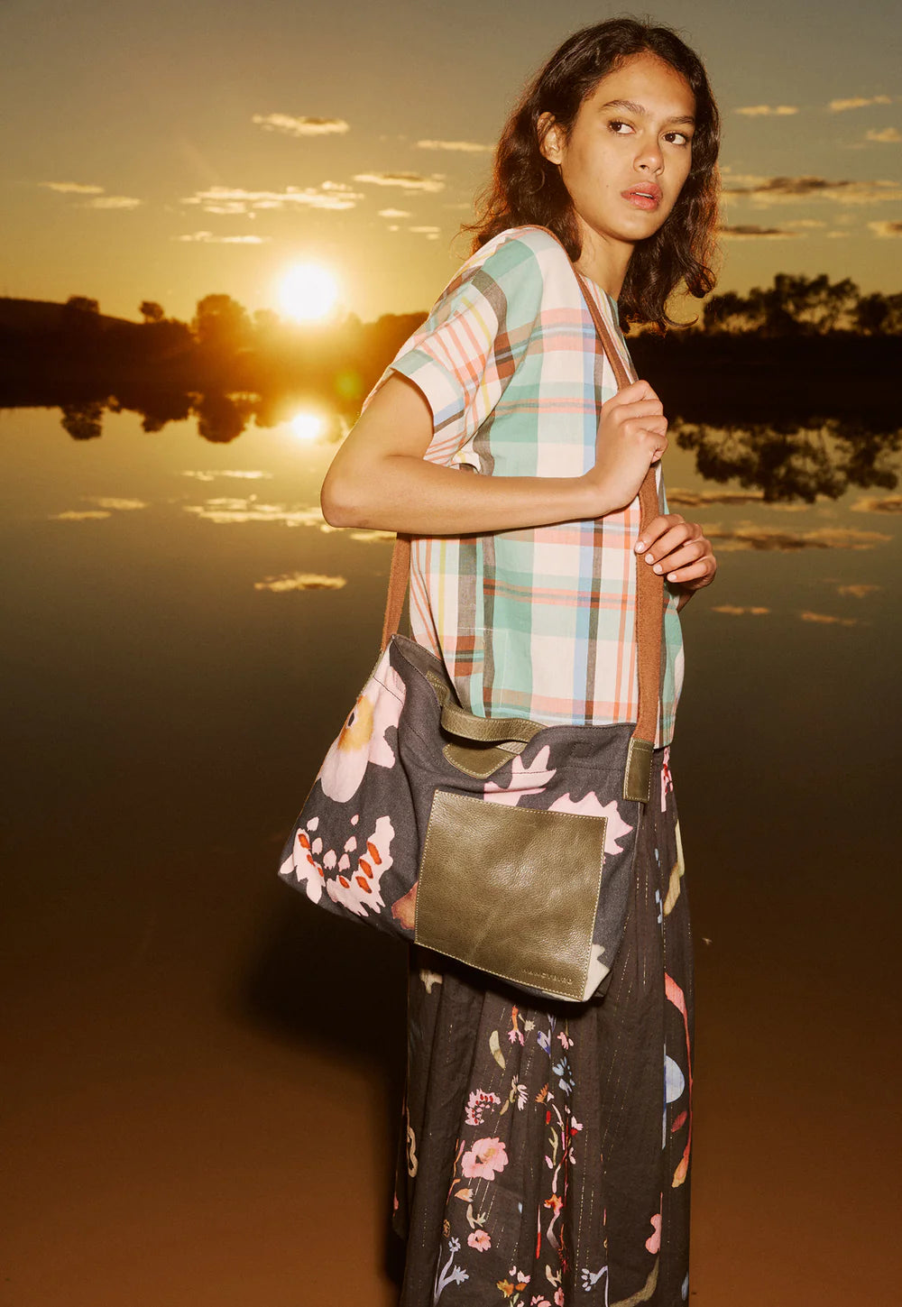 Nancybird Assemble Tote - Watercolour