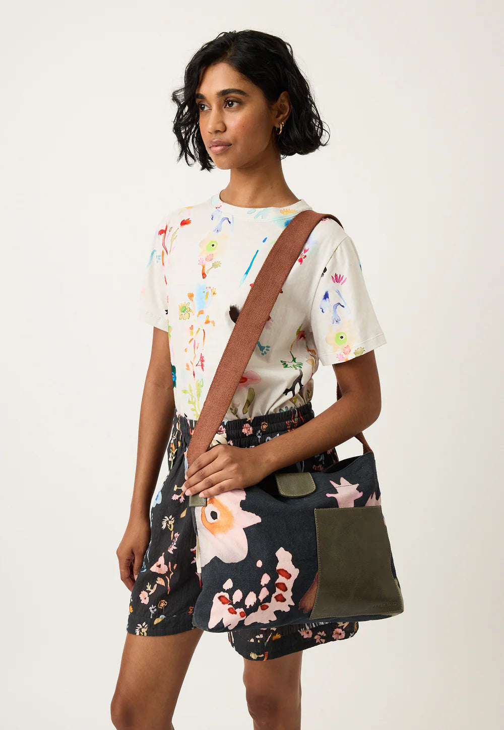 Nancybird Assemble Tote - Watercolour