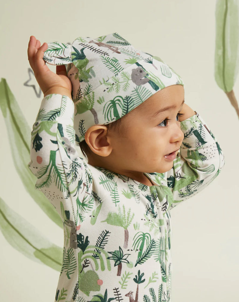 Halcyon Nights Fern Gully Baby Hat