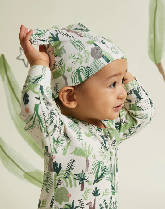 Halcyon Nights Fern Gully Baby Hat
