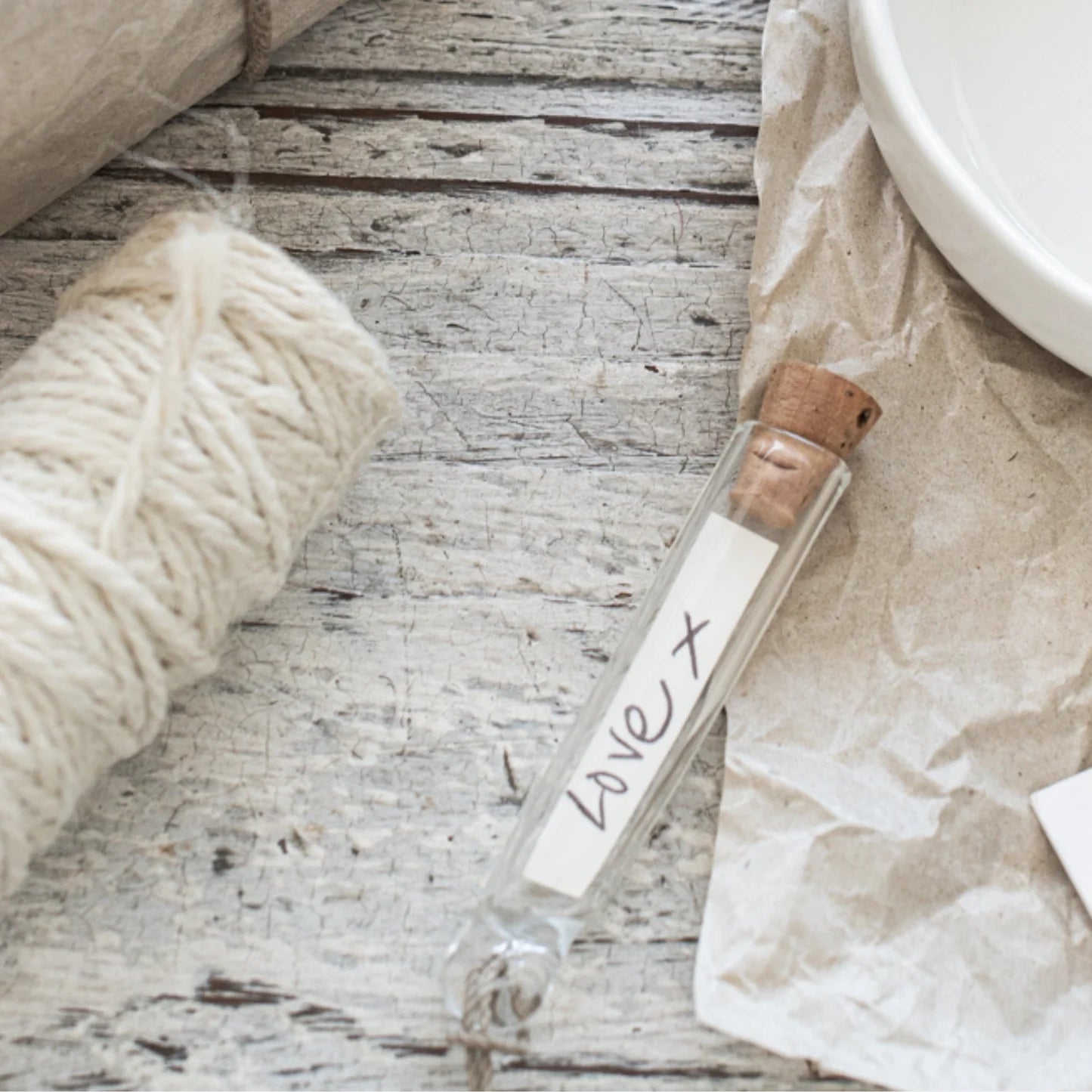 Heaven in Earth - Glass Tube Vintage French Style