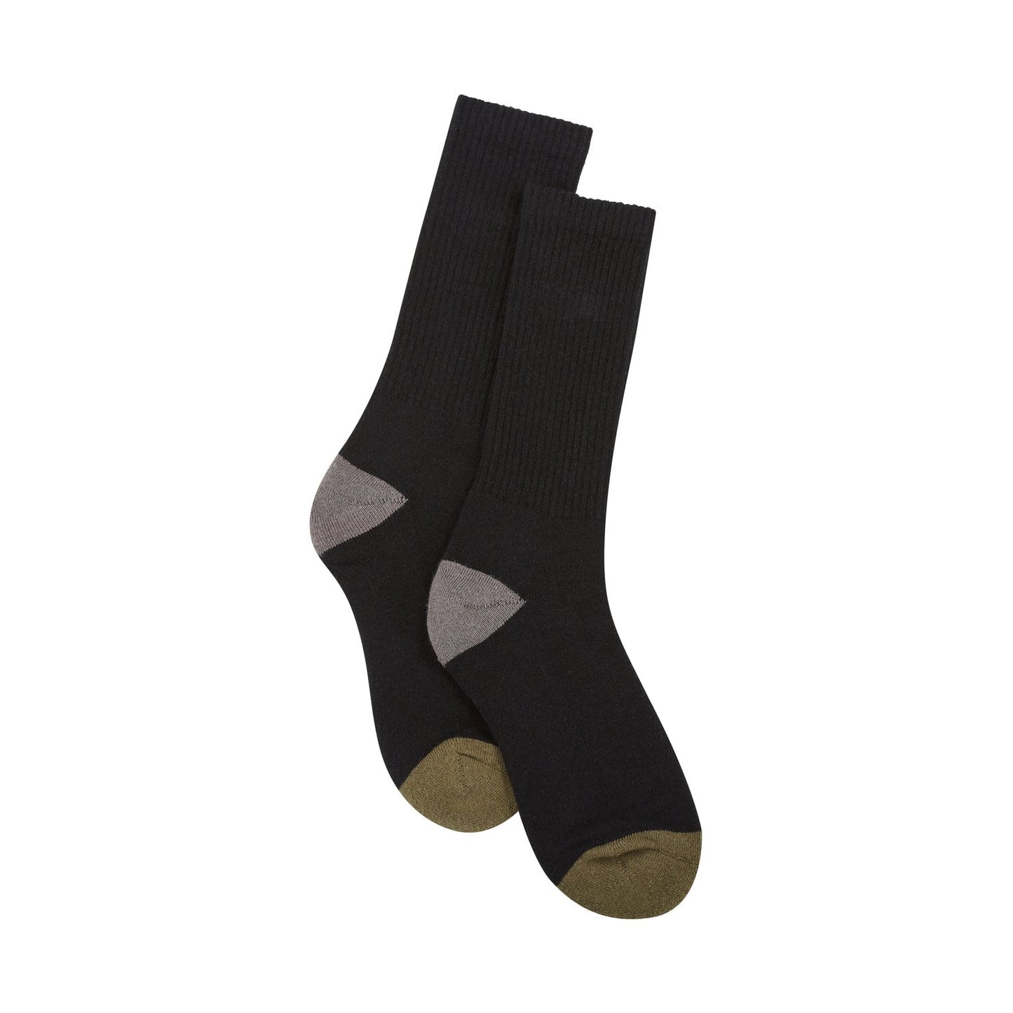 Hemp Clothing Australia Crew Socks - Black