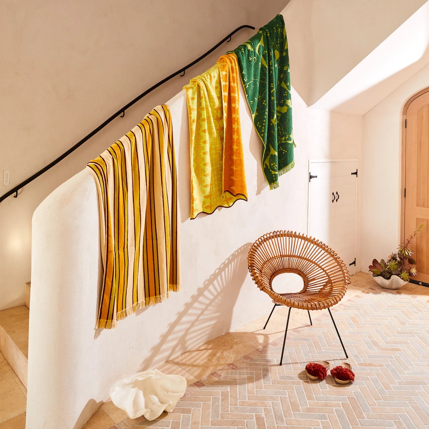 Sage & Clare Lucia Bath Sheet - Kelp