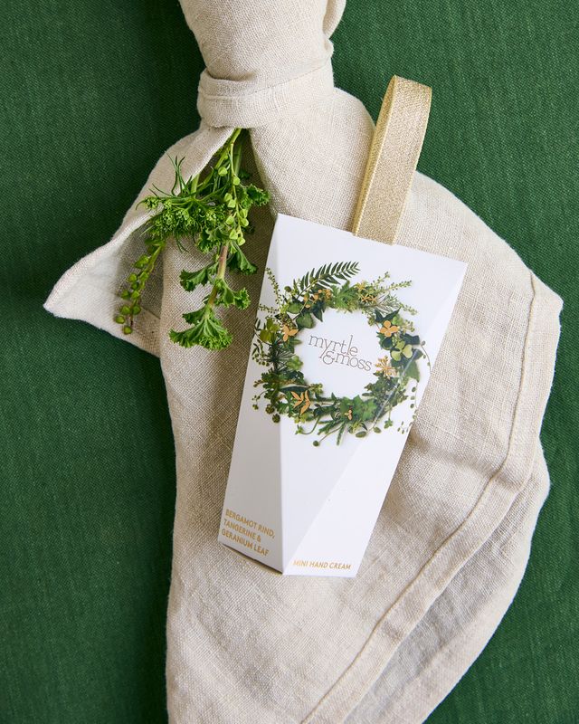 Myrtle & Moss Mini Hand Cream Christmas Ornament