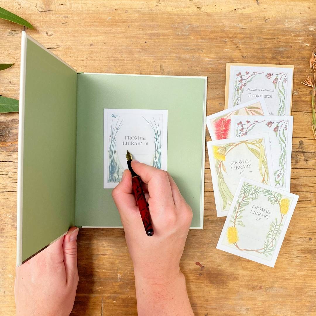 Bridget Farmer Botanical Bookplates