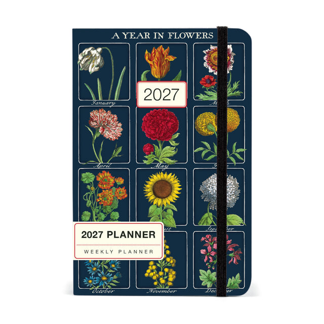 Cavallini 2027 Weekly Planner - A Year in Flowers