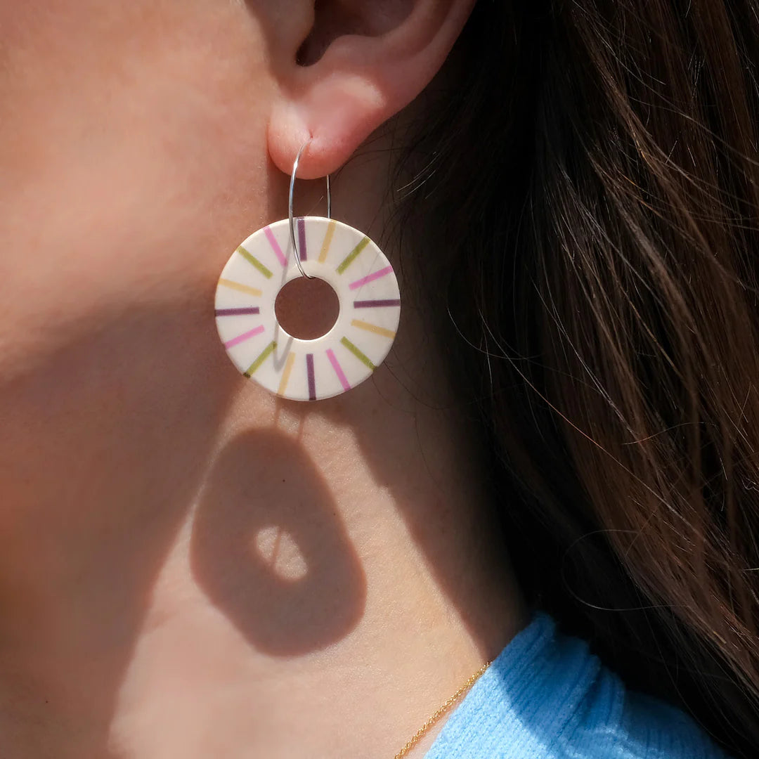 Erin Lightfoot - Holiday Hoop Earring