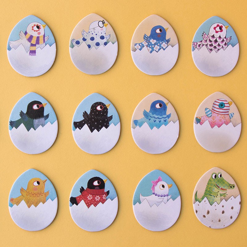 Londji Game - Chicks and Chickens Memo Game