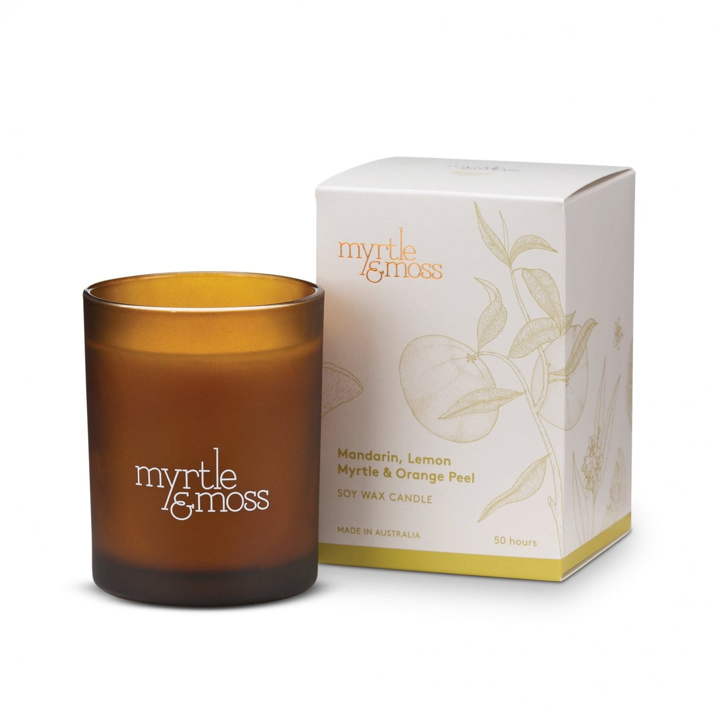 Myrtle and Moss Soy Wax Candle