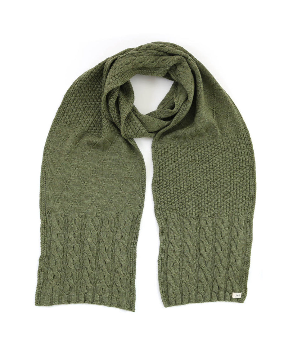 Uimi Frida Scarf- Textured Patchwork - 6 Colours