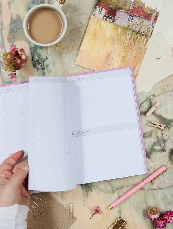 Write To Me 2026 On The Daily Planner - Stone