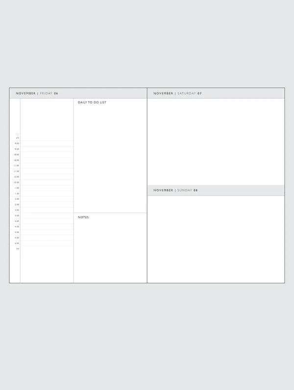 Write To Me 2026 On The Daily Planner - Stone