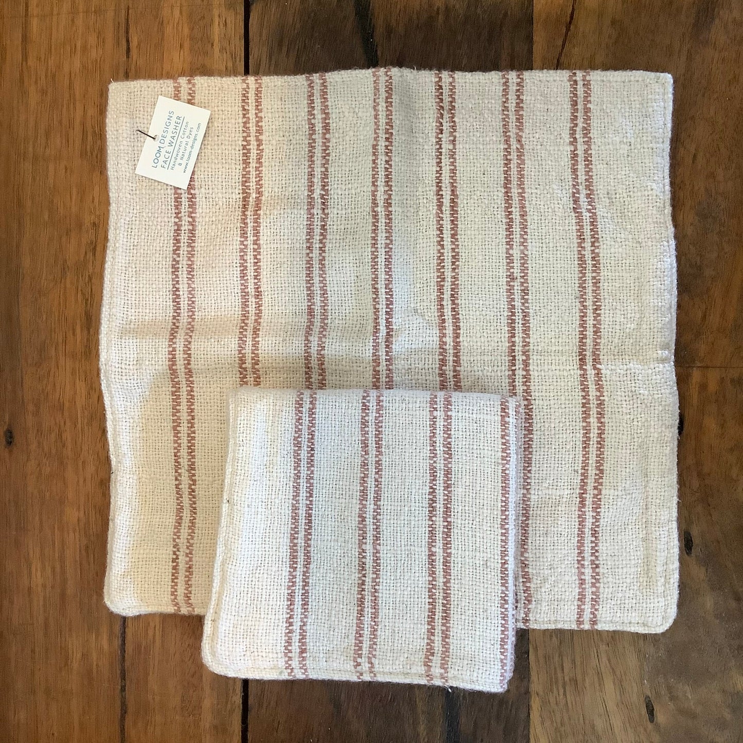 Loom Designs Handwoven Face Washer - Various colours